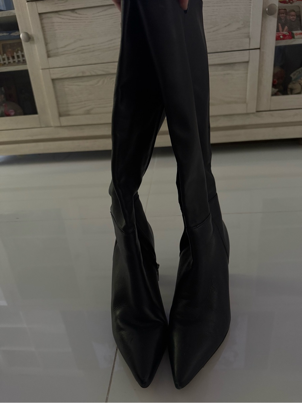 Vince Camuto Black Pointed-Toe